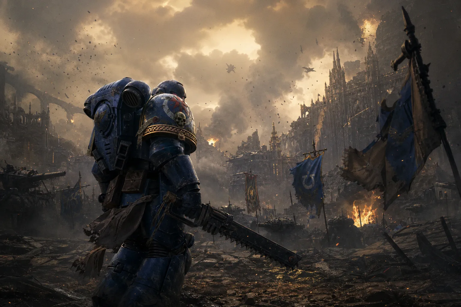 Геймплей Total War: Warhammer 40K с выставки Bilibili World