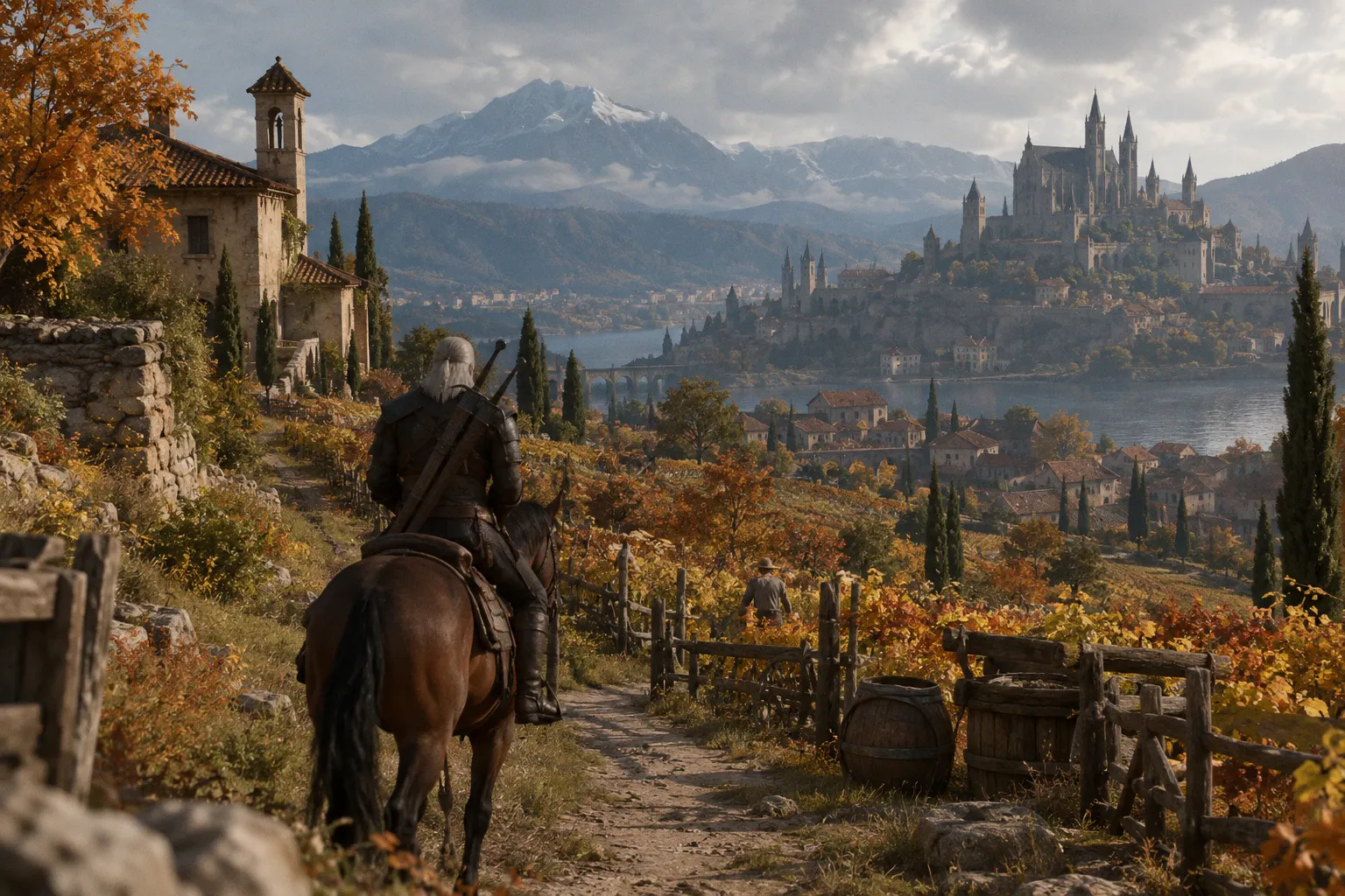 Прохождение квеста Applied Escapology в The Witcher 3: Blood and Wine