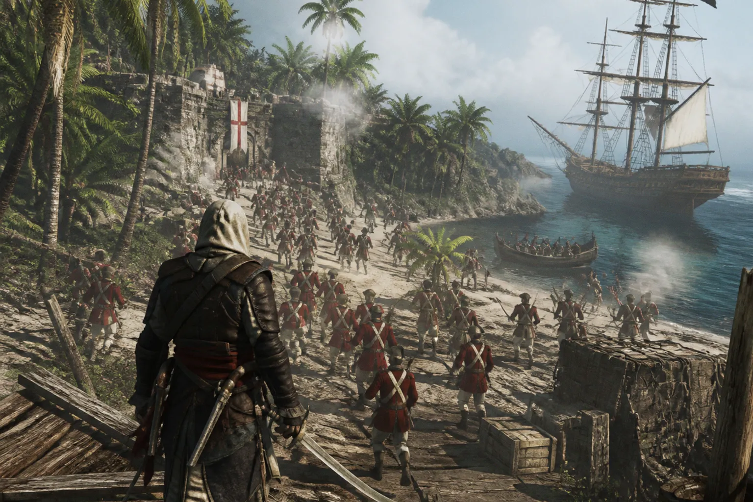 Прохождение миссии Overrun and Outnumbered в Assassin's Creed Black Flag Resynced