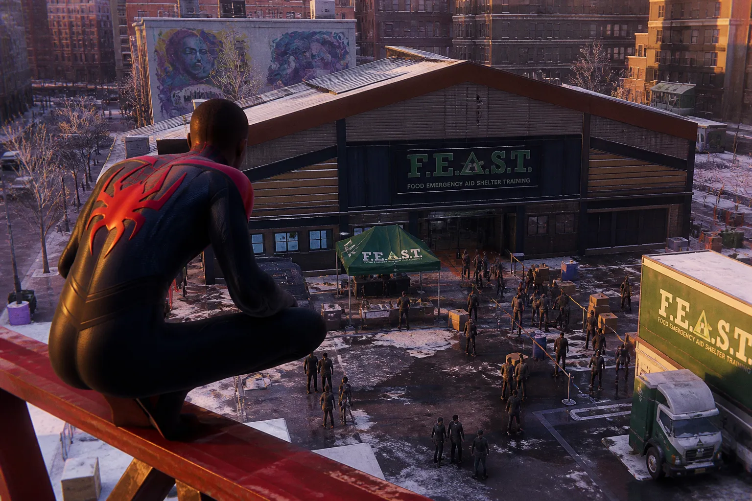 Прохождение миссии Time to Rally в Marvel's Spider-Man: Miles Morales