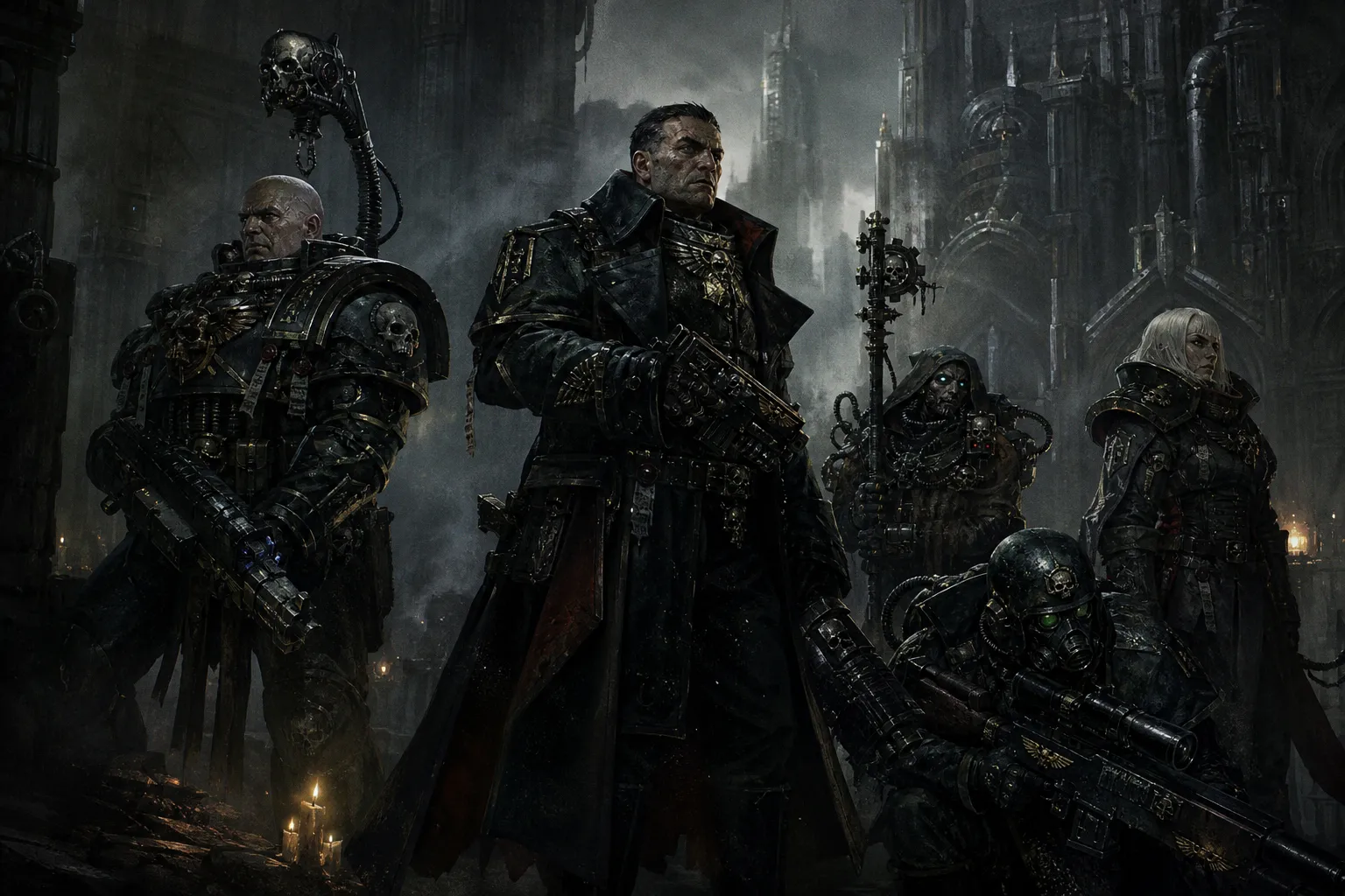 Warhammer 40K Dark Heresy: обзор механик и состава группы